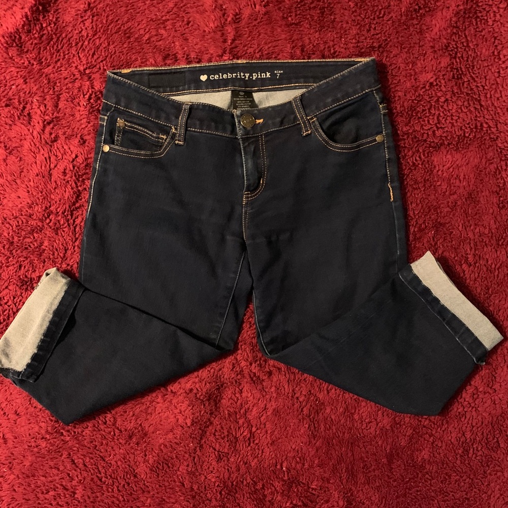 Dark Wash Jeggings 💙